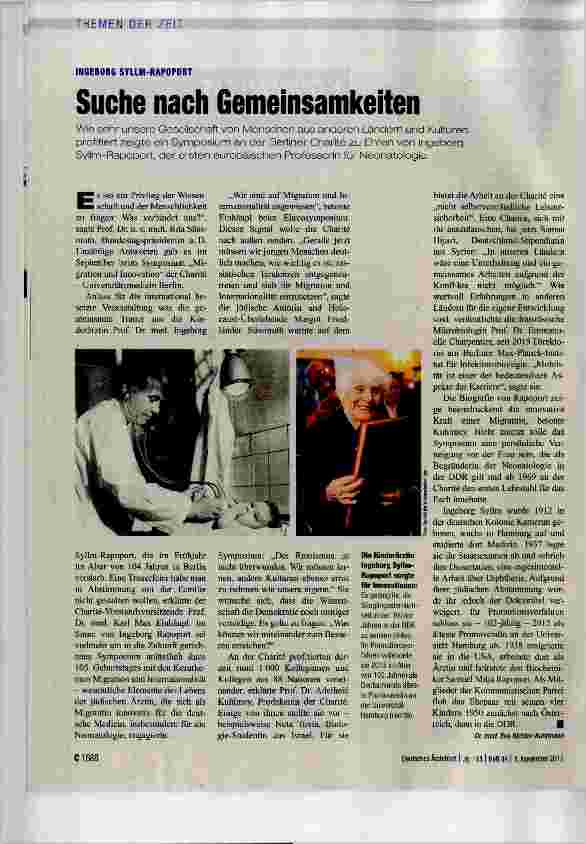 Vorschauseite 1: Suche nach Gemeinsamkeiten