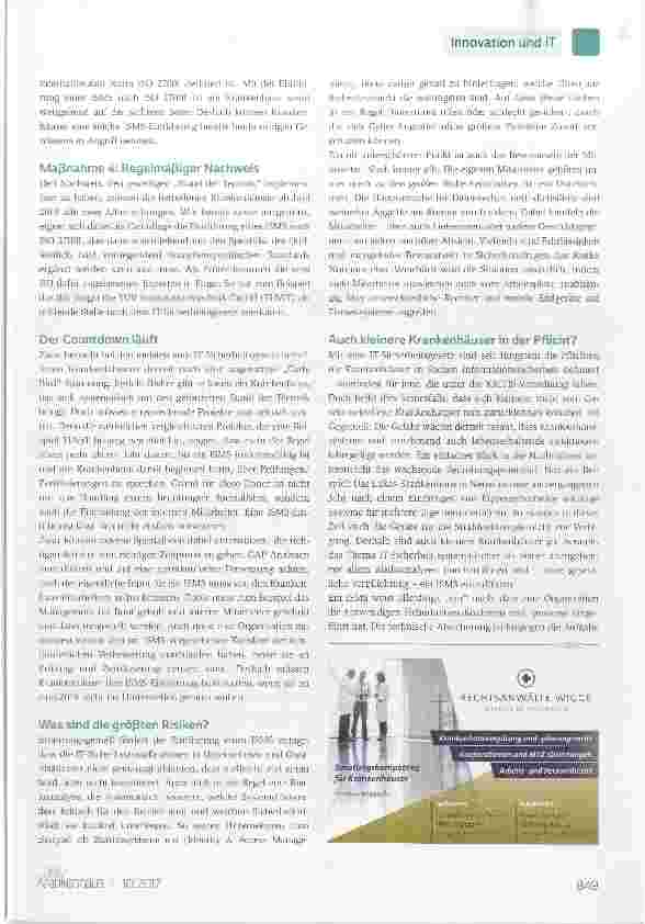 Vorschauseite 3: IT-Sicherheitsgesetz: Was ist Pflicht, was Kür?