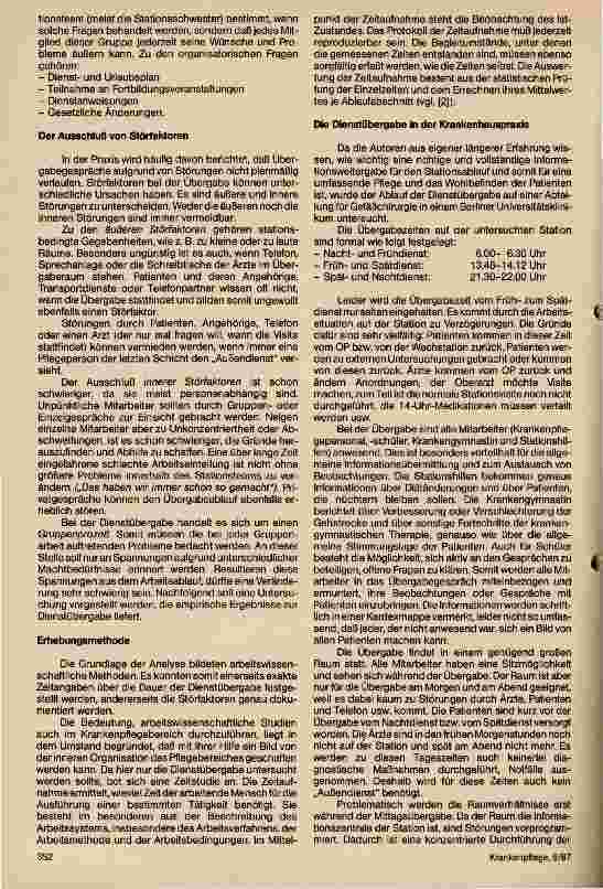 Vorschauseite 3: Ein Element der Kommunikation im Pflegebereich: die Dienstübergabe