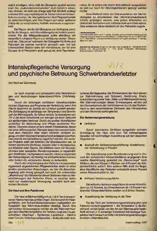 Vorschauseite 5: Ein Element der Kommunikation im Pflegebereich: die Dienstübergabe