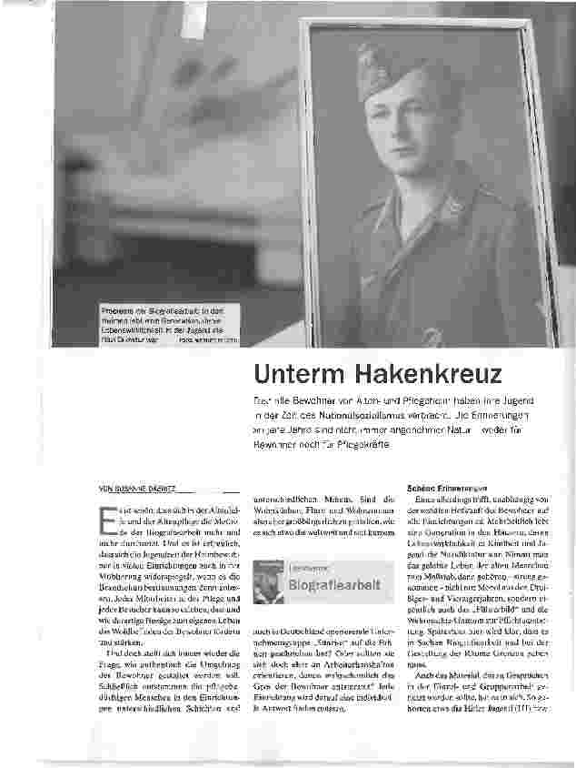 Vorschauseite 1: Unterm Hakenkreuz