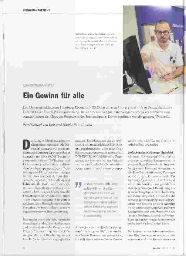 Vorschauseite 1: Ein Gewinn für alle