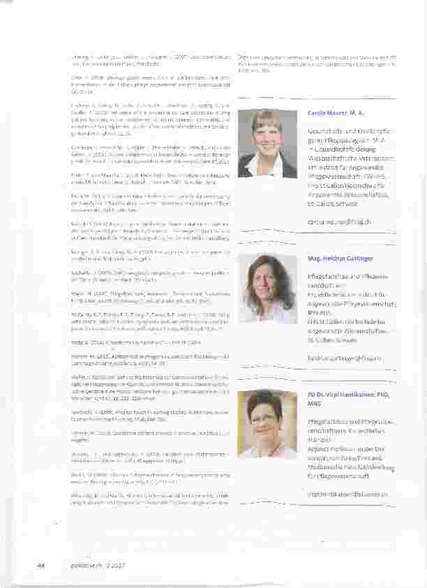 Vorschauseite 5: Anwendung und Chancen von Kinästhetik in der Palliative Care: eine qualitative Studie