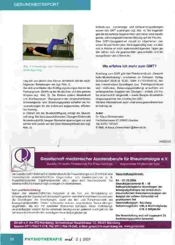 Vorschauseite 4: Gesundheits-MuskeltrainingTrainingskonzept für Jedermann und jedes Alter