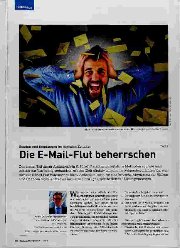 Vorschauseite 1: Die E-Mail-Flut beherrschen