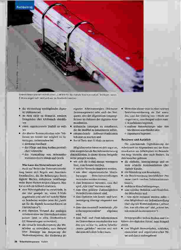 Vorschauseite 3: Die E-Mail-Flut beherrschen