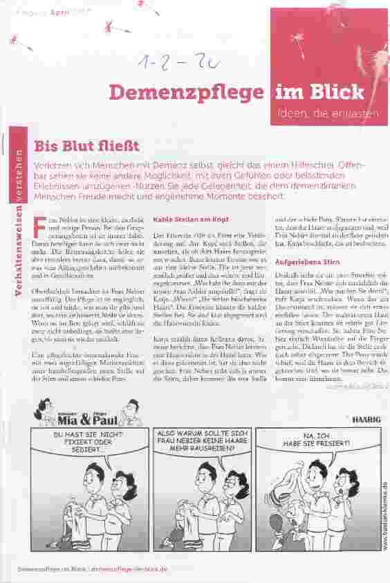 Vorschauseite 1: Bis Blut fließt