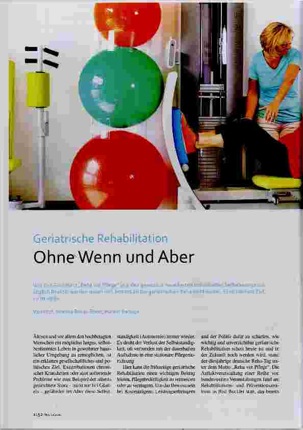 Vorschauseite 1: Ohne Wenn und Aber