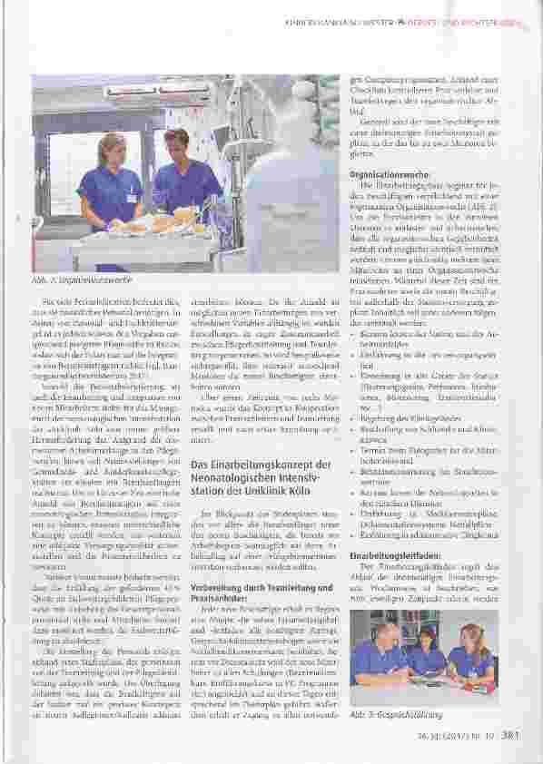 Vorschauseite 2: Der GBA-Beschluss in der Neonatologie Chancen für die Pflege