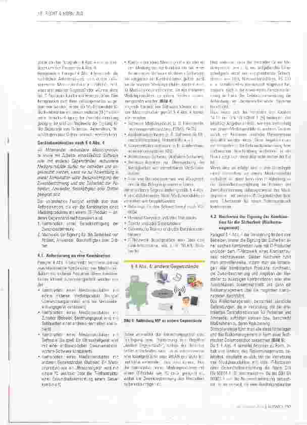 Vorschauseite 3: Novellierte MPBetreibV für vernetzbare Medizinprodukte