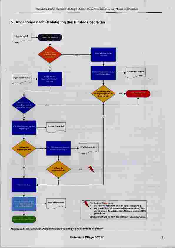 Vorschauseite 4: Sachanalyse zum Thema Organspende