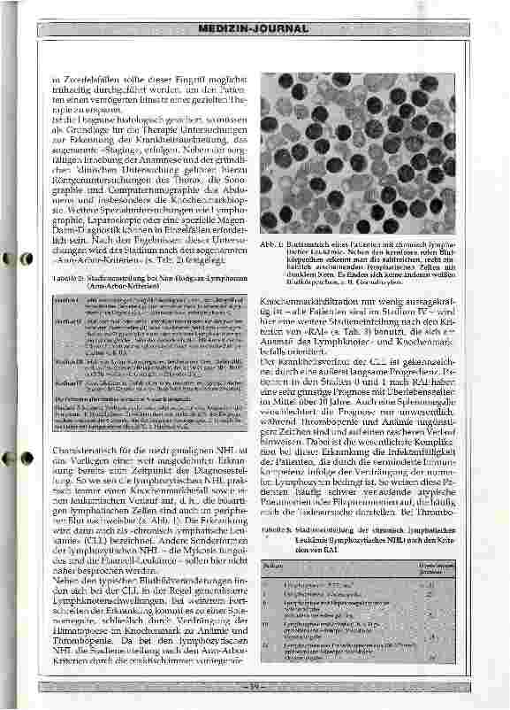Vorschauseite 2: Klinik und Therapie der Non-Hodgkin-Lymphome