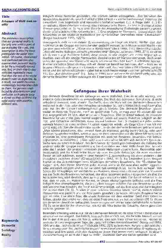 Vorschauseite 2: Gefangene ihrer Wahrheit