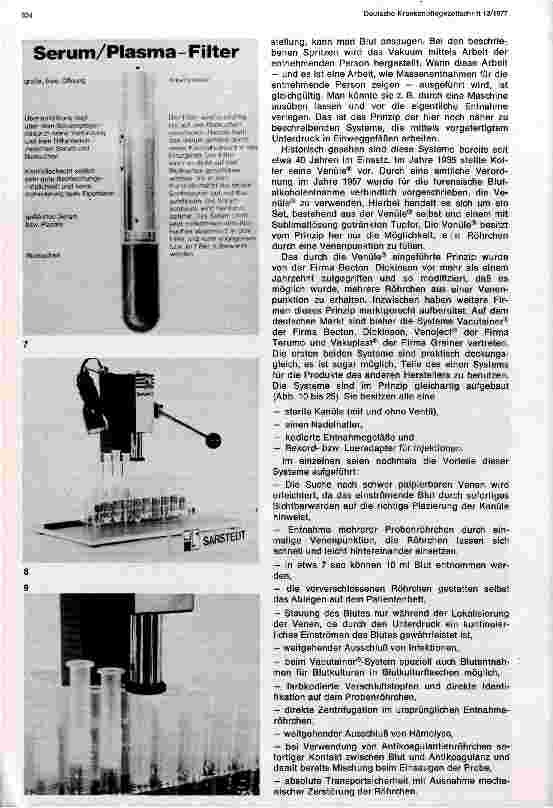 Vorschauseite 3: Neue Methoden der Blutentnahme