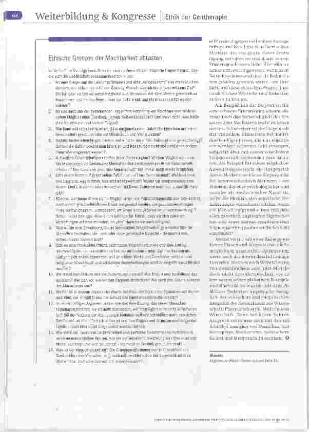 Vorschauseite 5: Gesundheit als Pflicht?