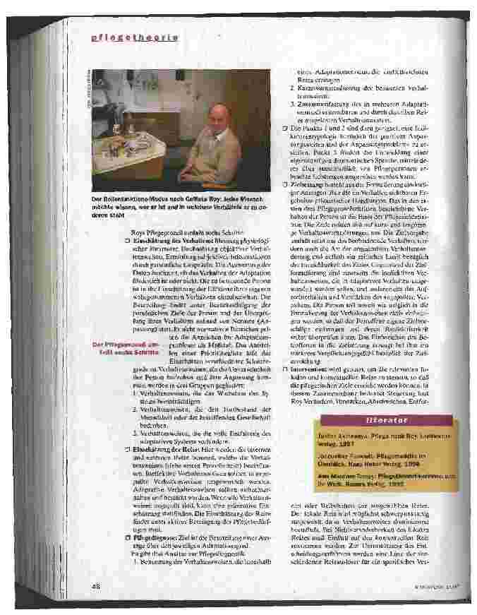 Vorschauseite 4: Anpassung und Einwirkung