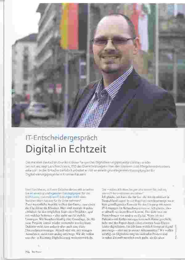 Vorschauseite 1: Digital in Echtzeit