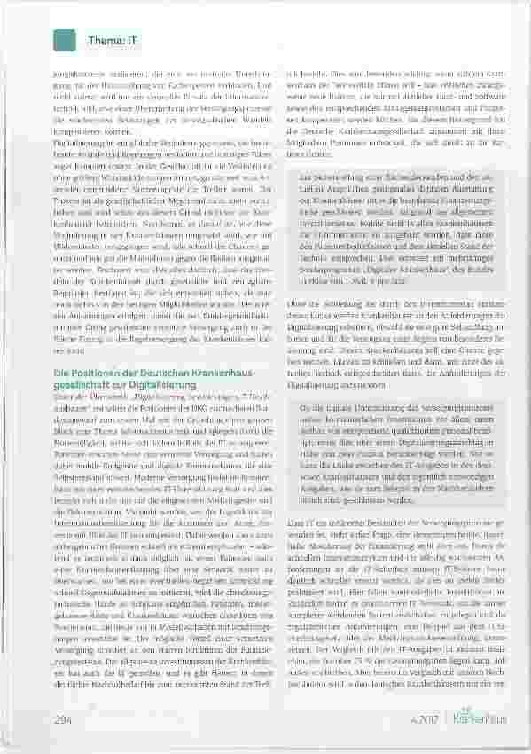 Vorschauseite 3: Stichwort: Digitalisierung