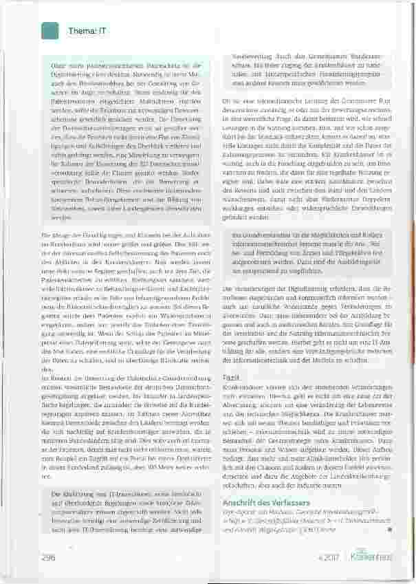 Vorschauseite 5: Stichwort: Digitalisierung