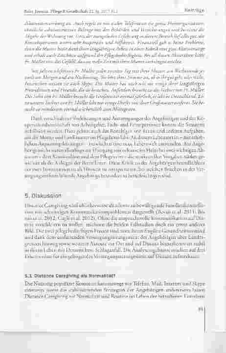 Vorschauseite 6: Pflegebedürftige Angehörige über Landesgrenzen hinweg unterstützen: Erkenntnisse aus zwei Fallstudien