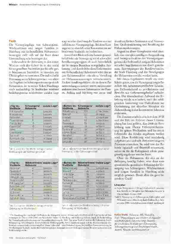 Vorschauseite 6: Heterogene Versorgungslage