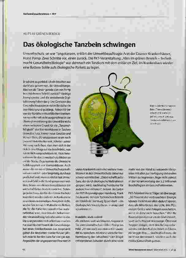 Vorschauseite 1: Das ökologische Tanzbein schwingen