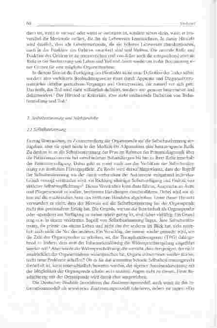 Vorschauseite 2: STICHWORT - Organspende - ein komplexes Geschehen