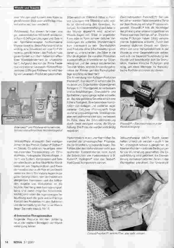 Vorschauseite 3: Lokaltherapie chronischer Wunden