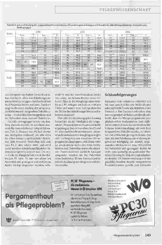 Vorschauseite 4: Dekubitusprophylaxe in deutschen KlinikenEine Analyse der Pflegepraxis bezogen auf die Empfehlungen des Expertenstandards