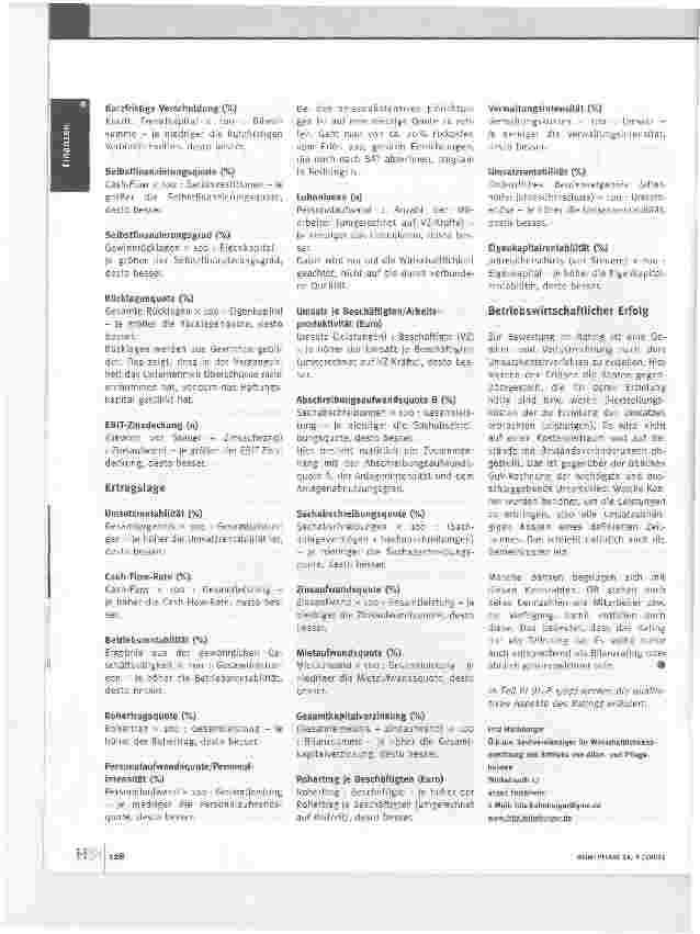 Vorschauseite 3: Rating (Teil II):Die quantitative Beurteilung
