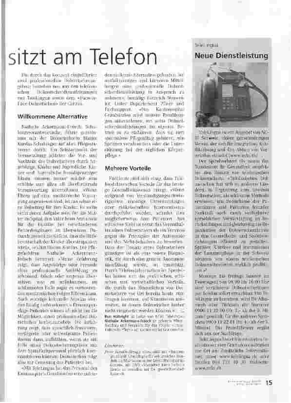 Vorschauseite 2: TeleLingua - Der Dolmetscher sitzt am Telefon