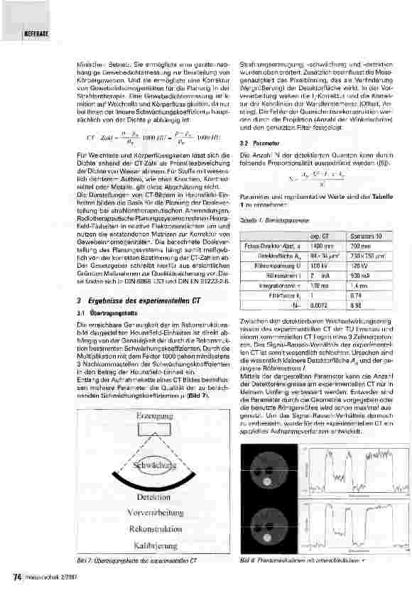 Vorschauseite 4: Experimenteller Computertomograph für Lehre und Forschung