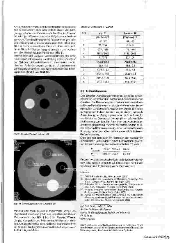 Vorschauseite 5: Experimenteller Computertomograph für Lehre und Forschung
