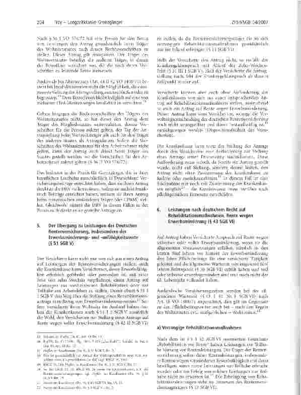 Vorschauseite 3: Langzeitkranke Grenzgänger