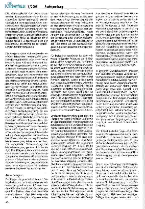 Vorschauseite 2: Rechtsprechung