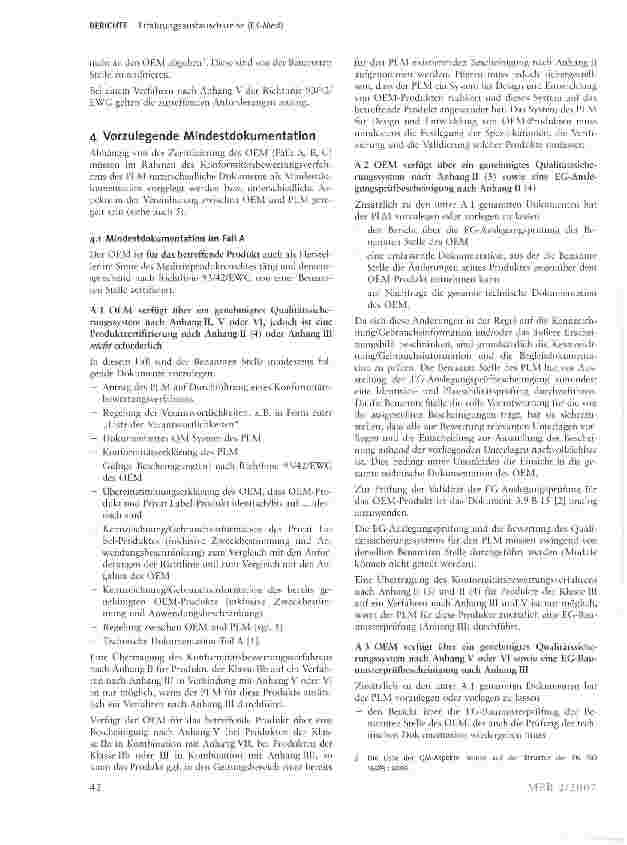 Vorschauseite 3: Erfahrungsaustauschkreise der nach dem Medizinproduktegesetz benannten Stellen (EK-Med)