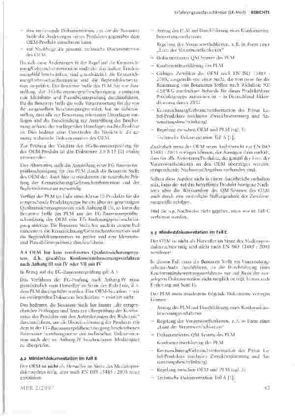Vorschauseite 4: Erfahrungsaustauschkreise der nach dem Medizinproduktegesetz benannten Stellen (EK-Med)