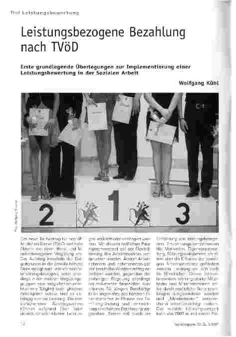 Vorschauseite 1: Leistungsbezogene Bezahlung nach TVöD