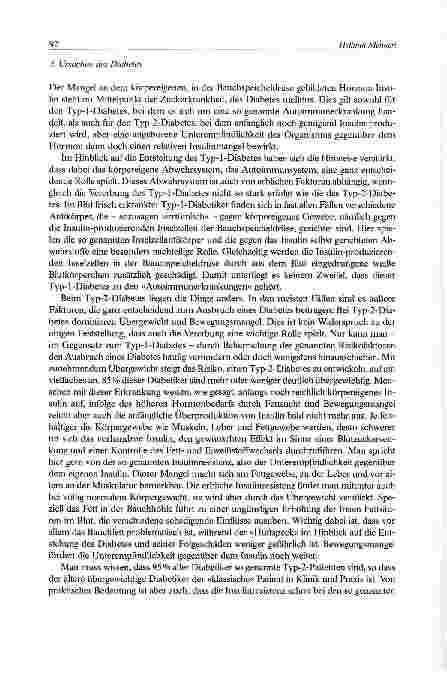 Vorschauseite 2: Diabetes mellitus -Ursachen, Epidemiologie,Behandlungsmöglichkeiten und Folgeschäden derErkrankung