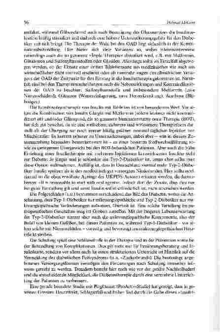 Vorschauseite 6: Diabetes mellitus -Ursachen, Epidemiologie,Behandlungsmöglichkeiten und Folgeschäden derErkrankung