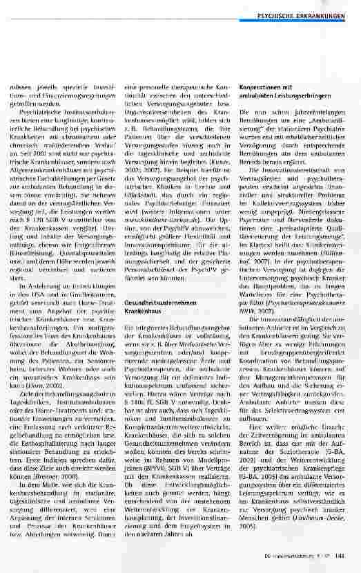 Vorschauseite 2: Integrierte Versorgung für psychisch erkrankte Menschen