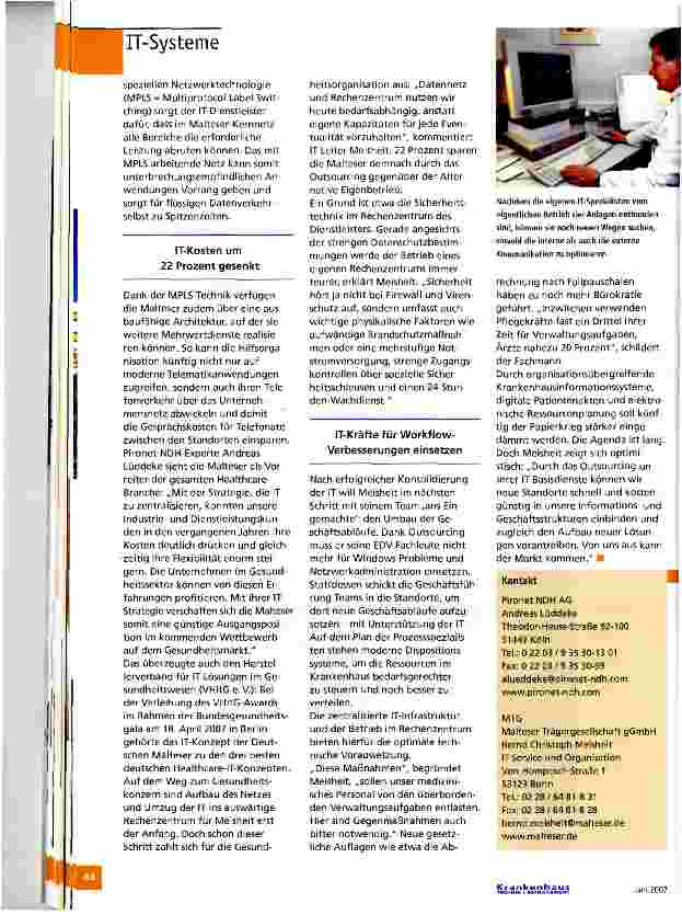 Vorschauseite 3: Mit Computern auf Reformkurs