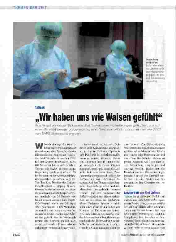 Vorschauseite 1: Wir haben uns wie Waisen gefühlt