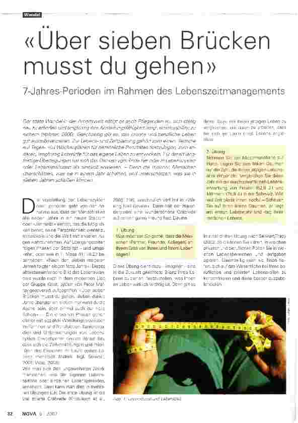 Vorschauseite 1: Über sieben Brücken musst du gehen