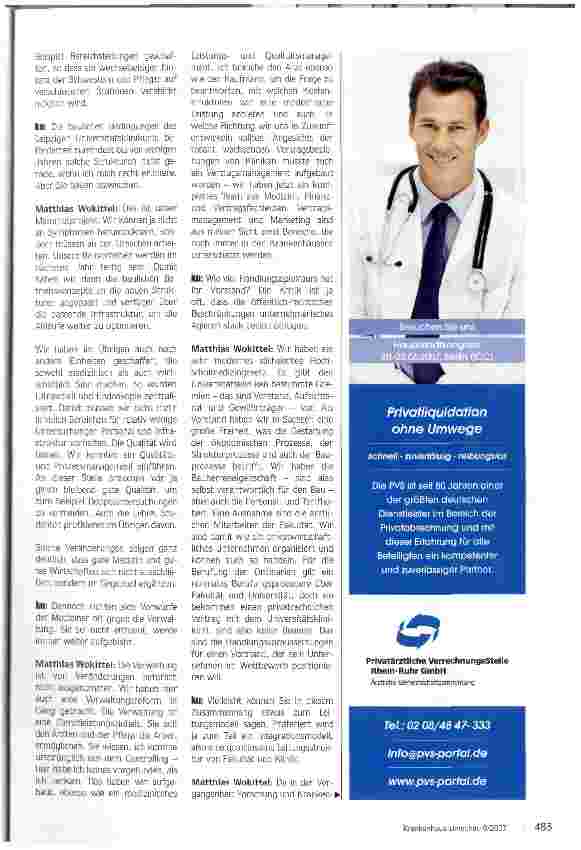 Vorschauseite 3: Wir haben sehr viel Gestaltungsfreiheit