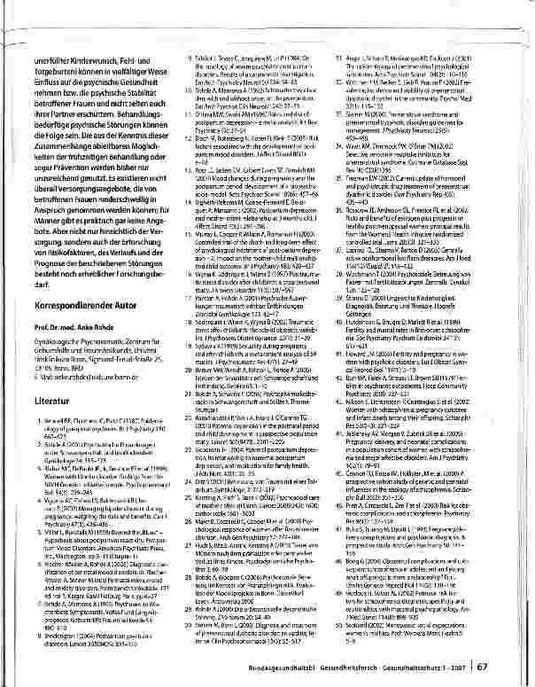 Vorschauseite 6: Reproduktion und Psyche