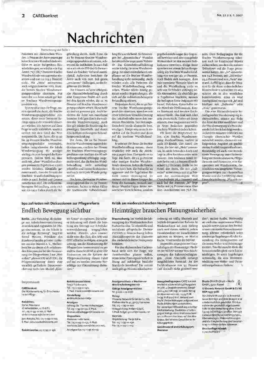 Vorschauseite 2: Indikation ist ein wichtiges Kriterium