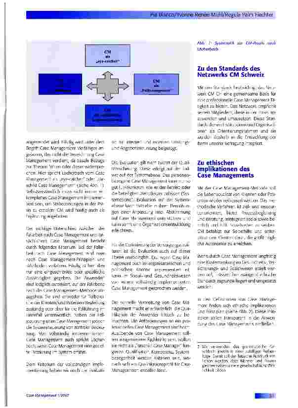Vorschauseite 2: Wann ist Case Management?