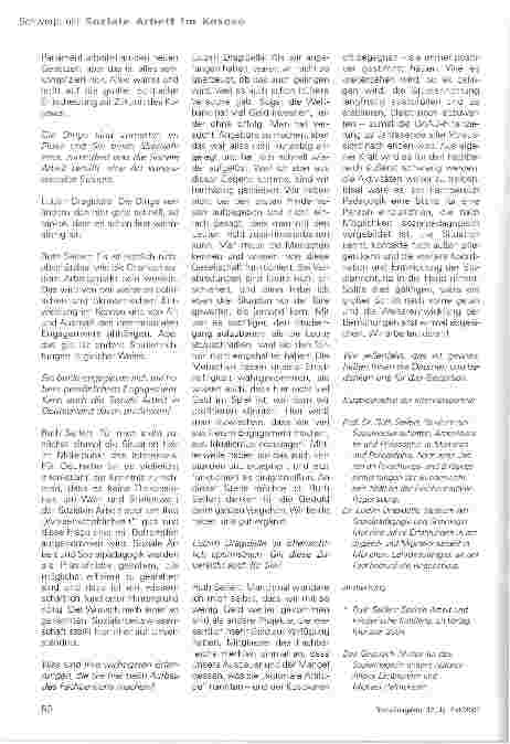 Vorschauseite 4: Exportartikel Soziale Arbeit