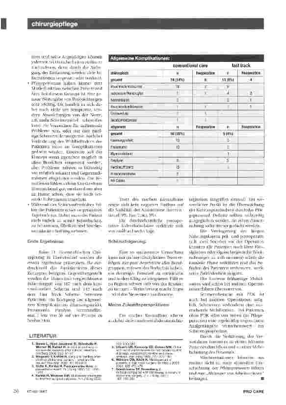 Vorschauseite 5: Fast Track Chirurgie
